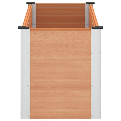 Letto rialzato da giardino Marrone 150 x 50 x 54 cm | homemem39