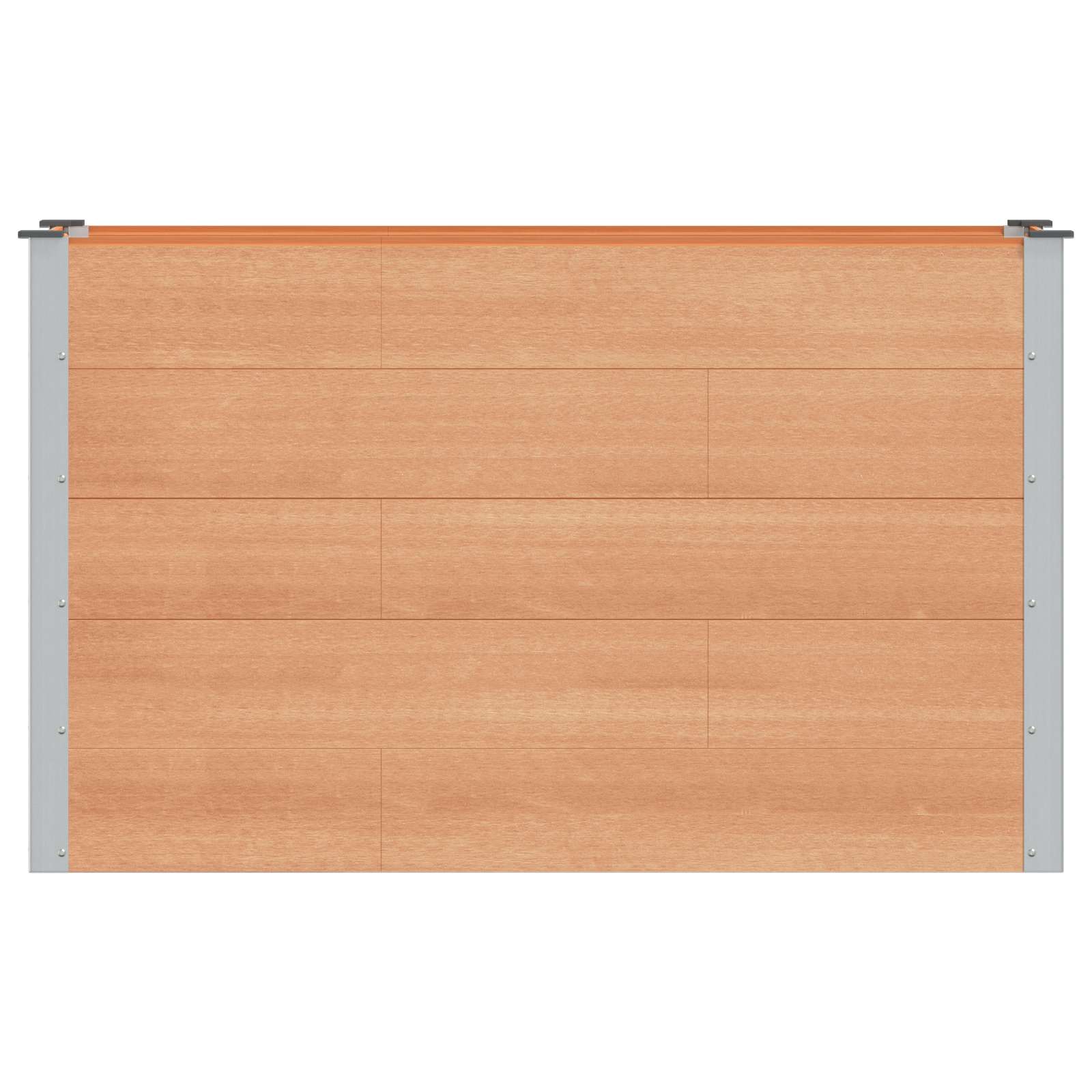 Letto rialzato da giardino Marrone 150 x 50 x 91 cm | homemem39