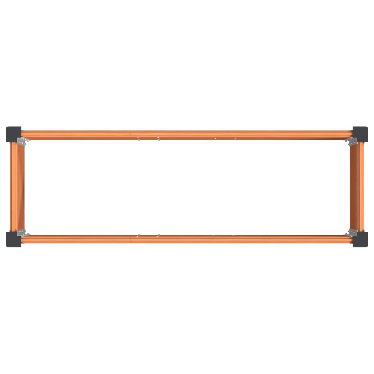 Letto rialzato da giardino Marrone 150 x 50 x 91 cm | homemem39