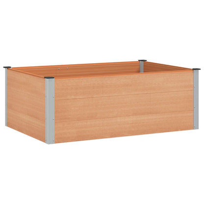 Letto rialzato da giardino Marrone 150 x 100 x 54 cm | homemem39