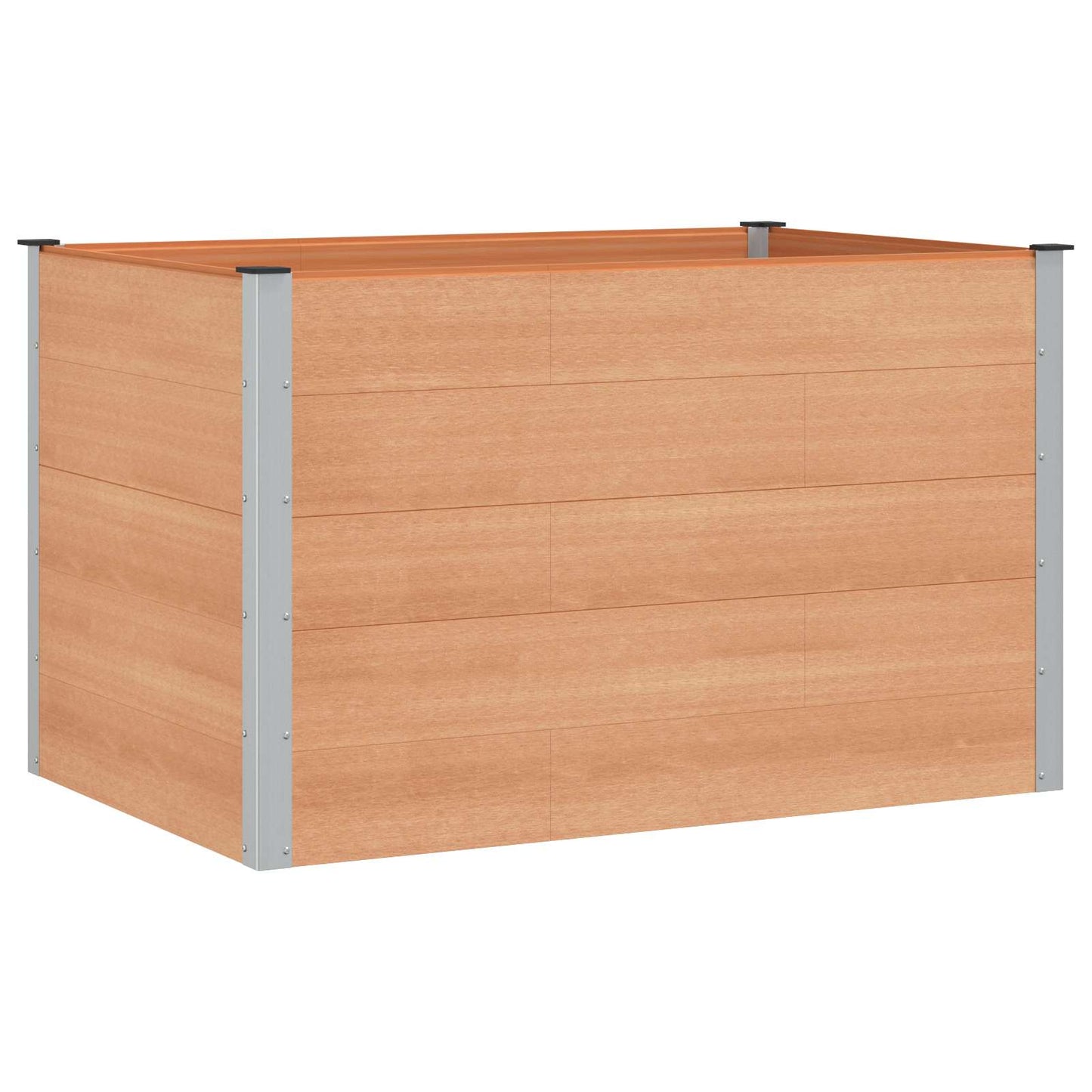 Letto rialzato da giardino Marrone 150 x 100 x 91 cm | homemem39