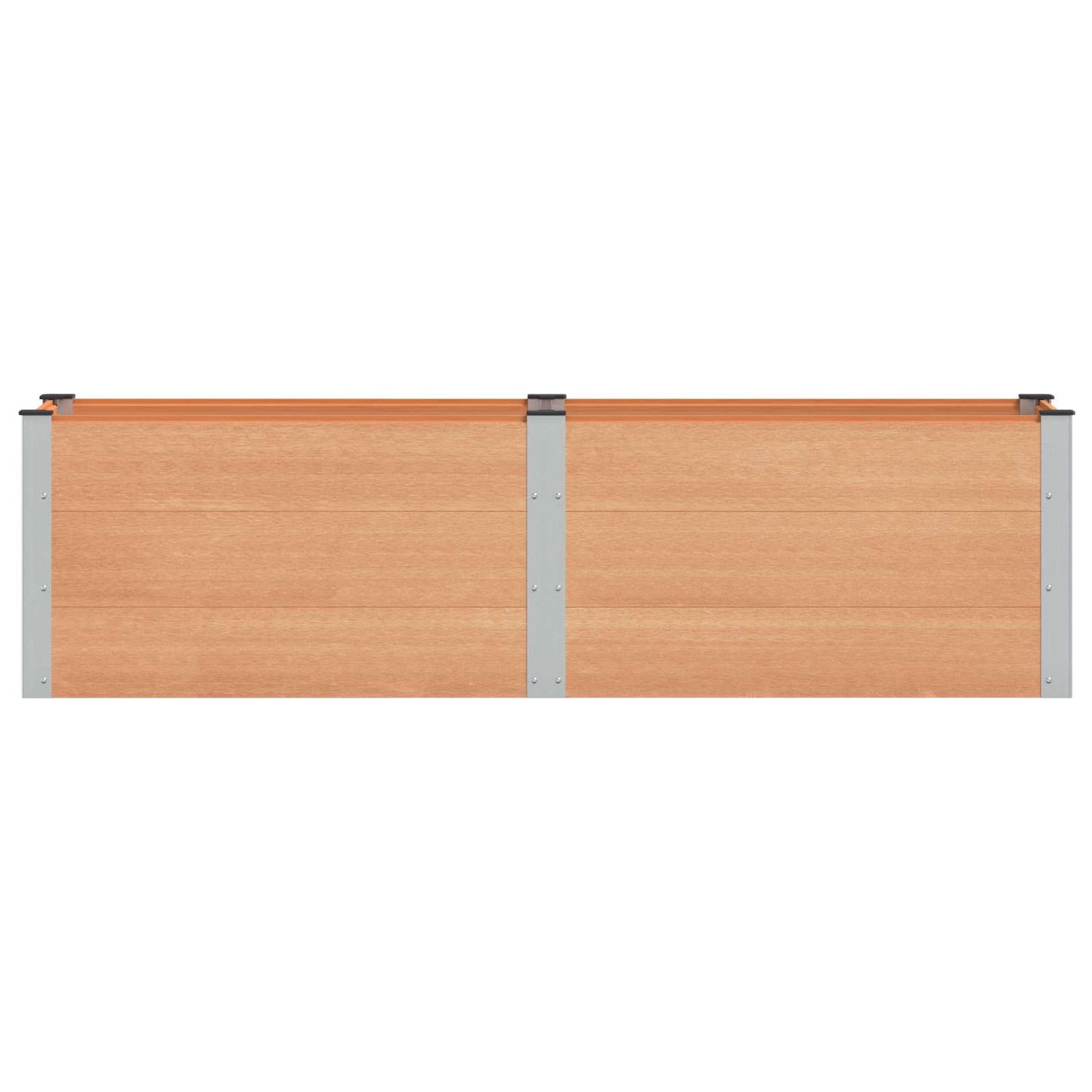 Letto rialzato da giardino Marrone 200 x 50 x 54 cm | homemem39