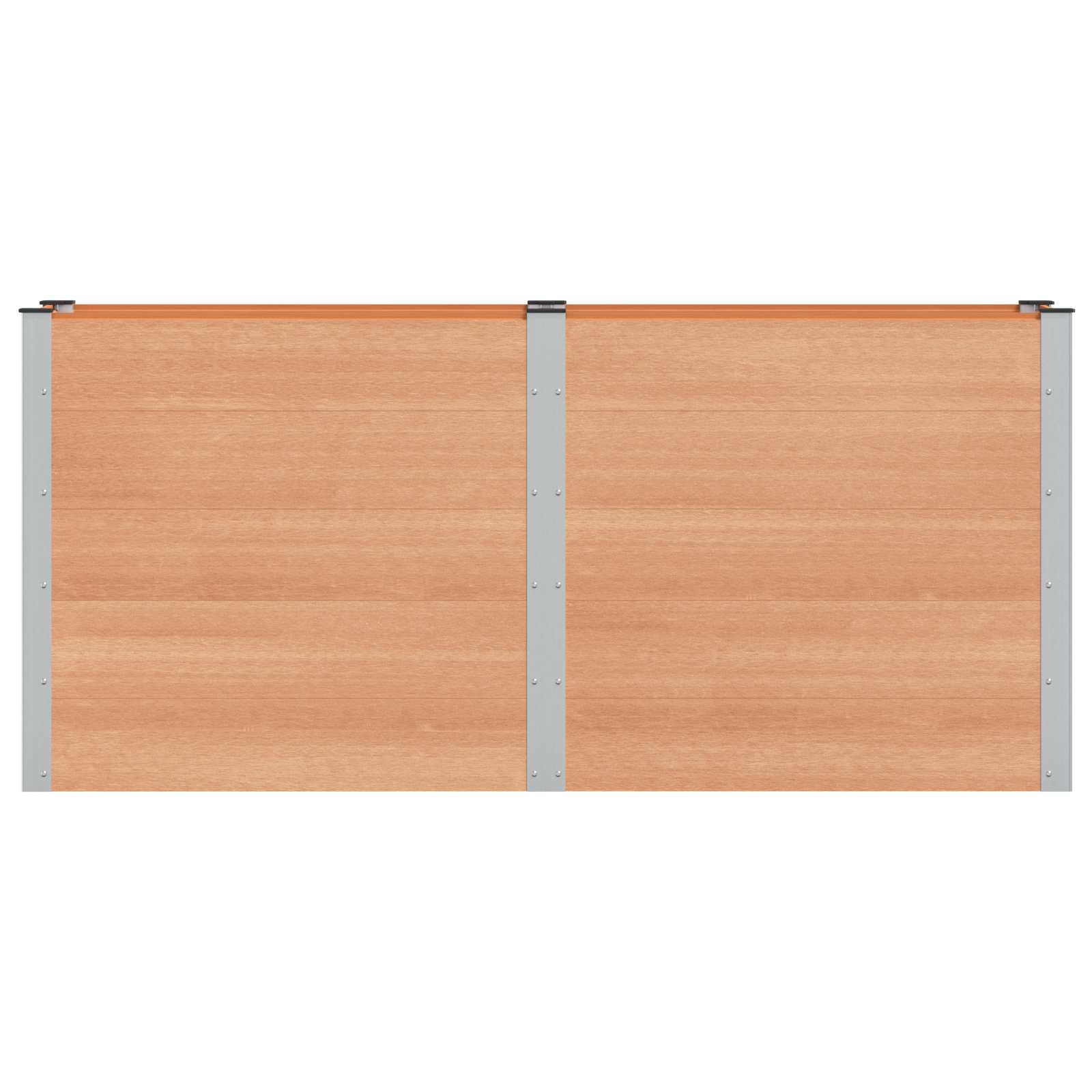 Letto rialzato da giardino Marrone 200 x 50 x 91 cm | homemem39