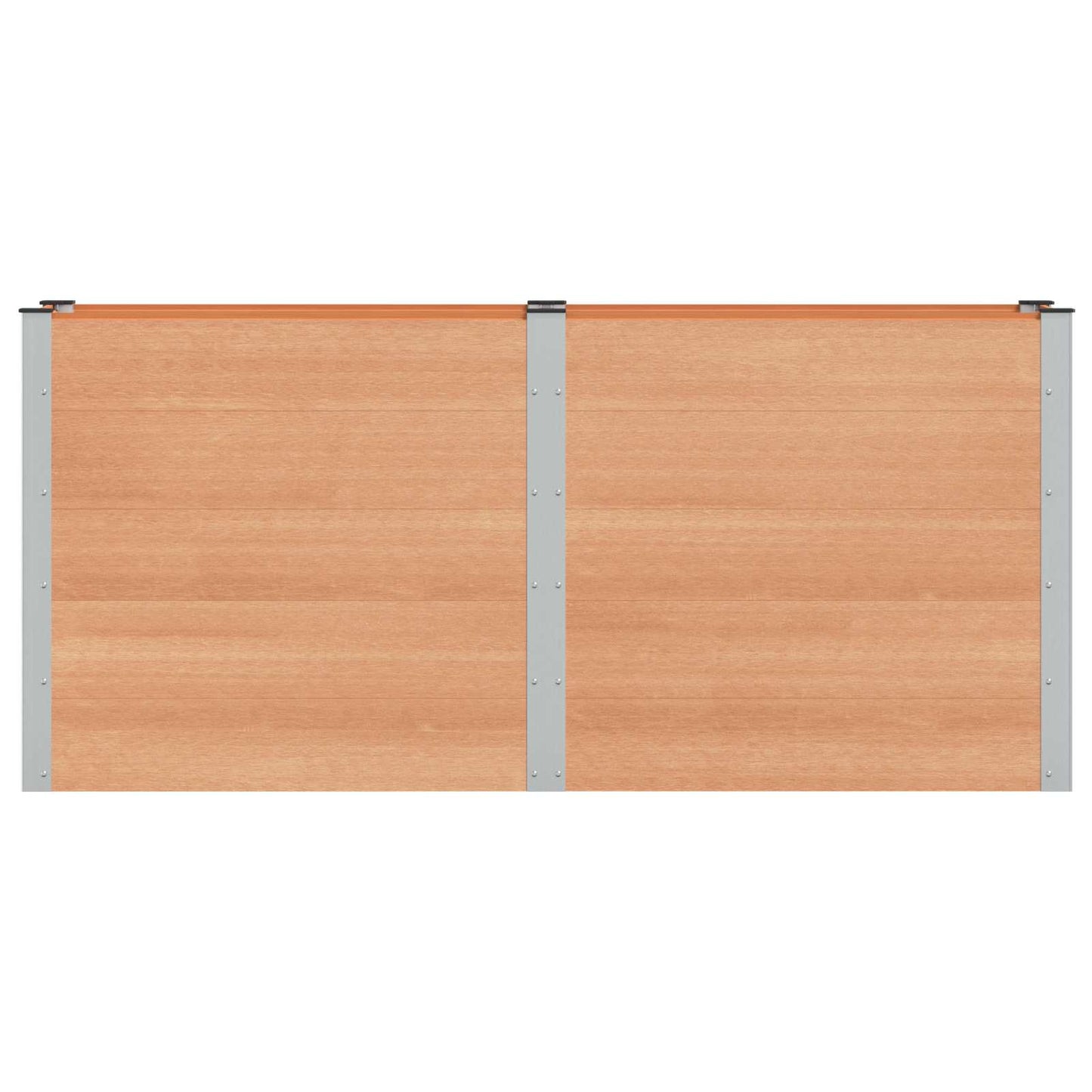 Letto rialzato da giardino Marrone 200 x 50 x 91 cm