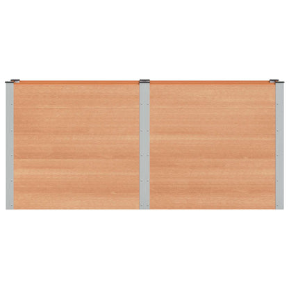 Letto rialzato da giardino Marrone 200 x 50 x 91 cm