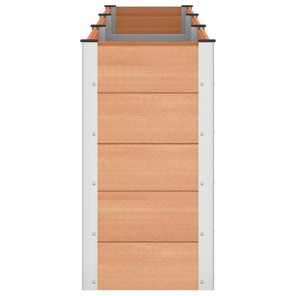 Letto rialzato da giardino Marrone 300 x 50 x 91 cm | homemem39
