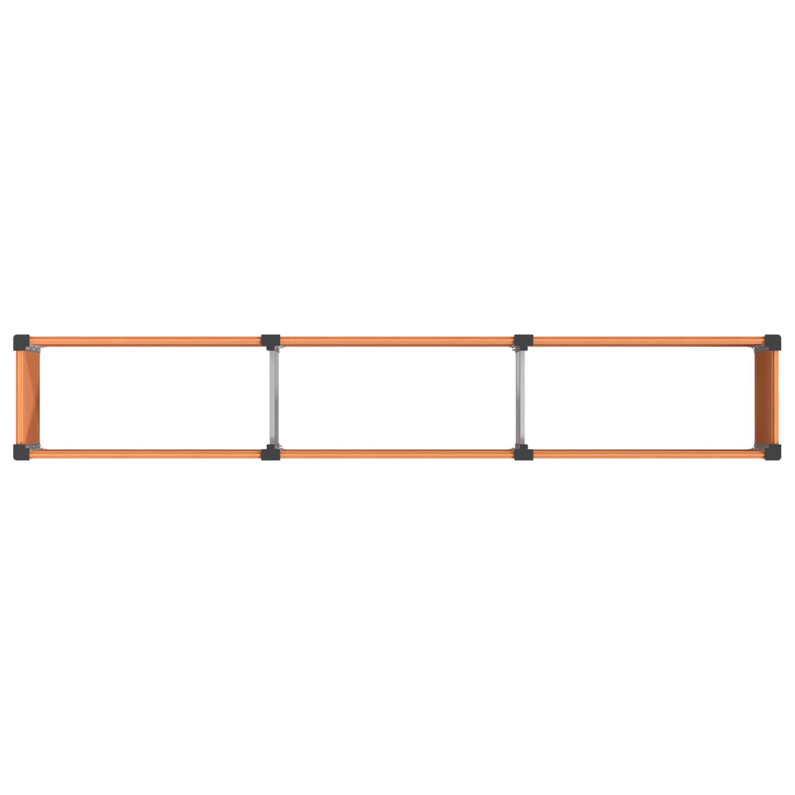Letto rialzato da giardino Marrone 300 x 50 x 91 cm | homemem39