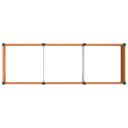 Letto rialzato da giardino Marrone 300 x 100 x 54 cm | homemem39