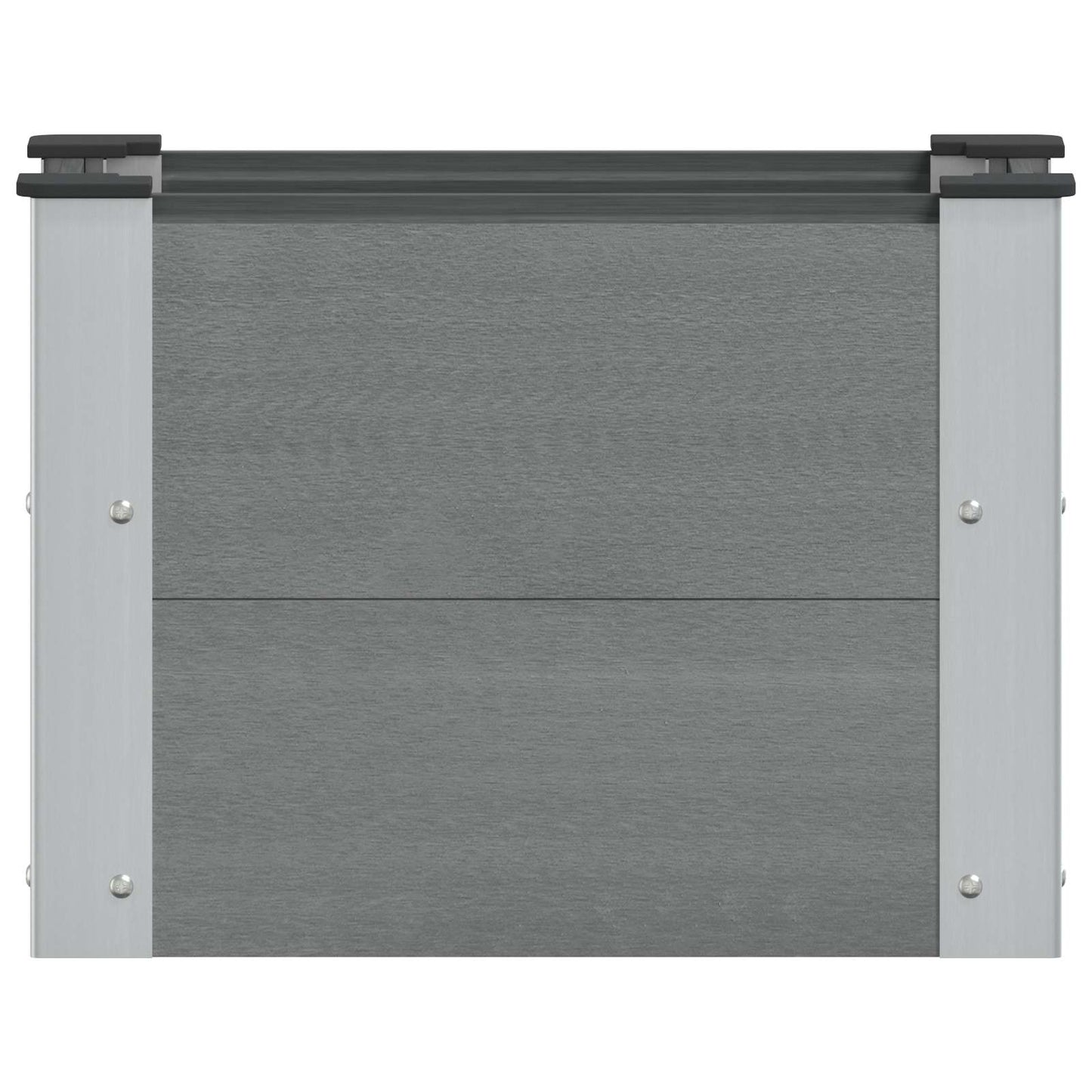 Letto rialzato da giardino Grigio 50 x 30 x 36 cm | homemem39