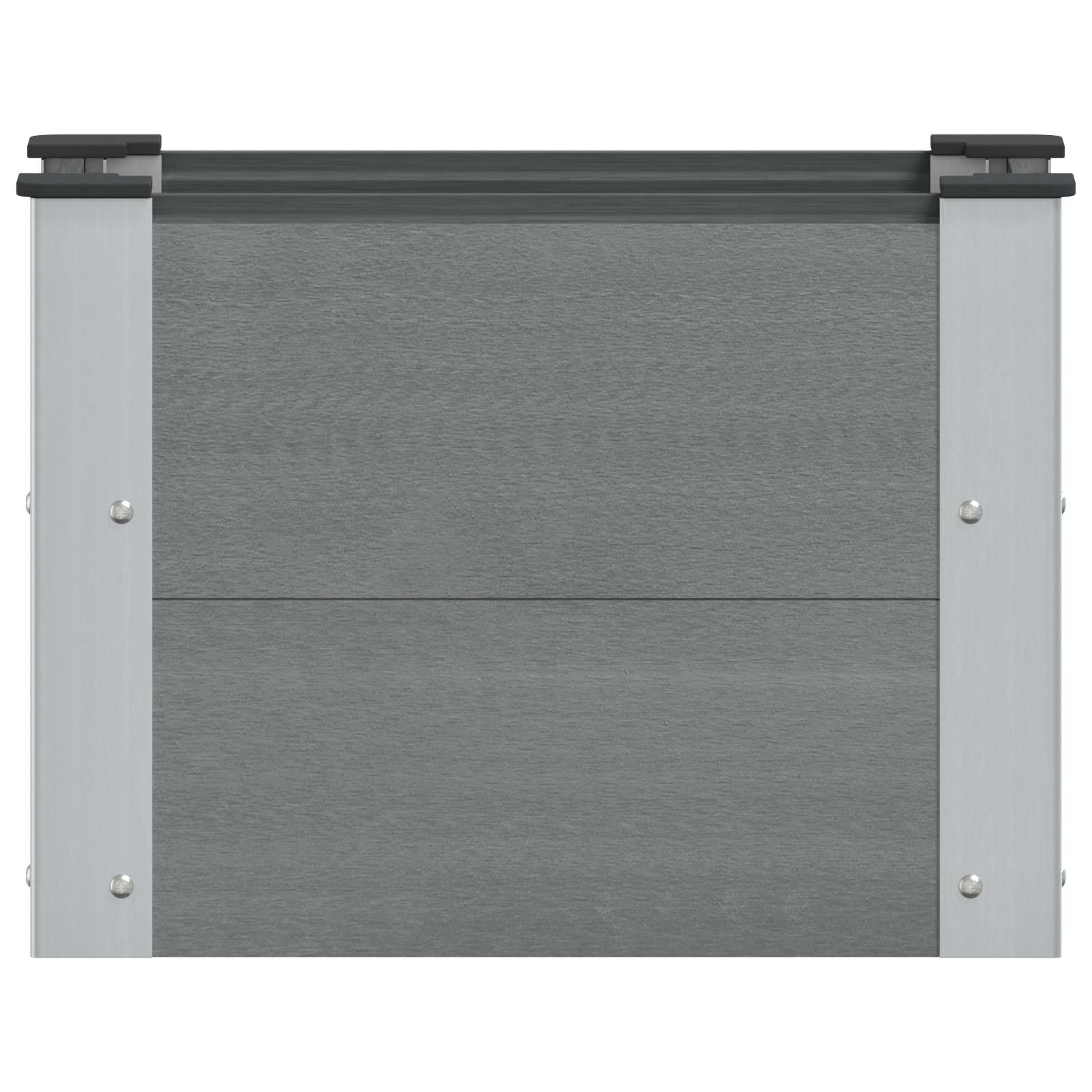 Letto rialzato da giardino Grigio 50 x 30 x 36 cm | homemem39