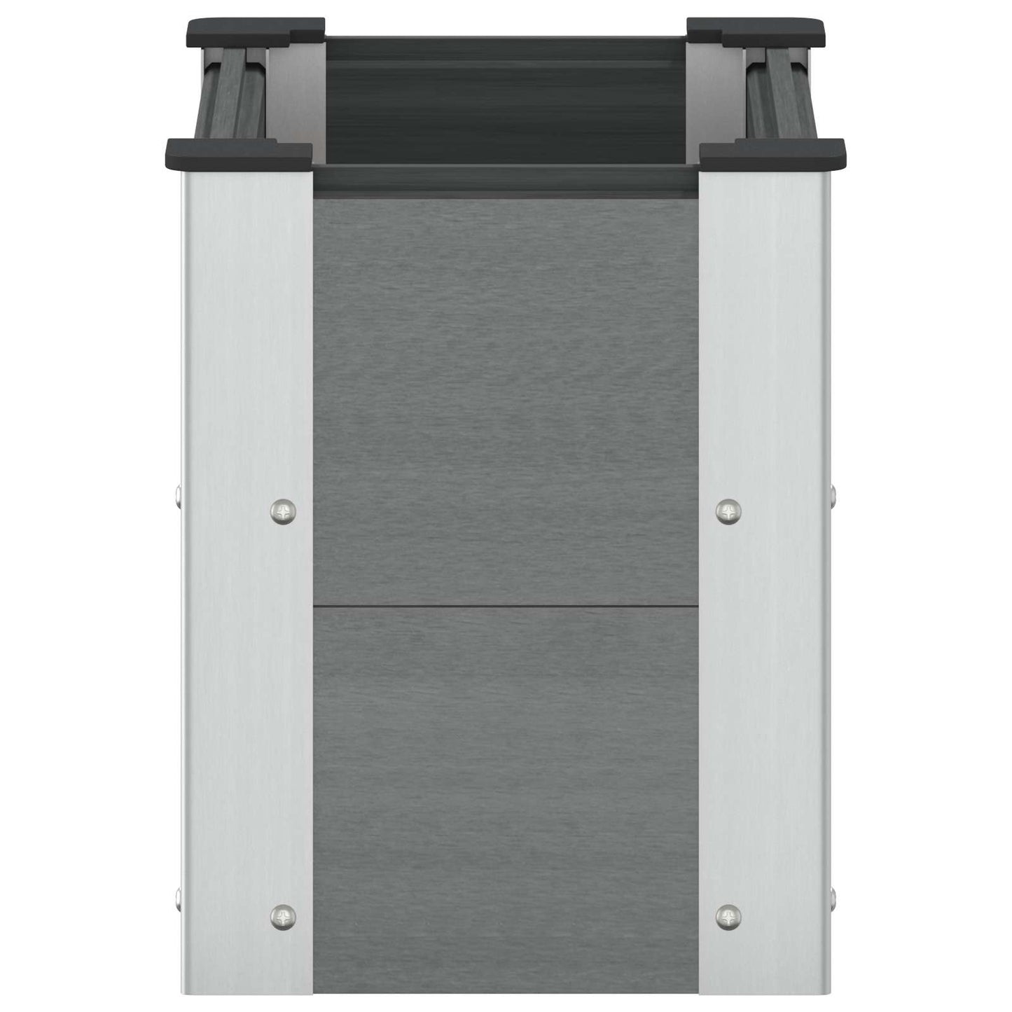 Letto rialzato da giardino Grigio 50 x 30 x 36 cm | homemem39