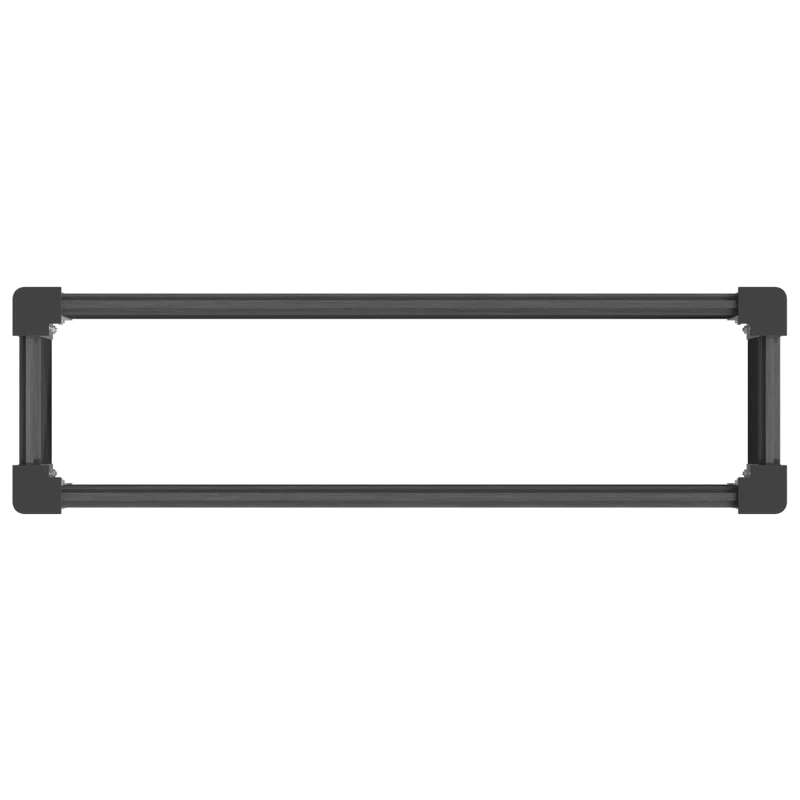 Letto rialzato da giardino Grigio 100 x 30 x 72 cm | homemem39