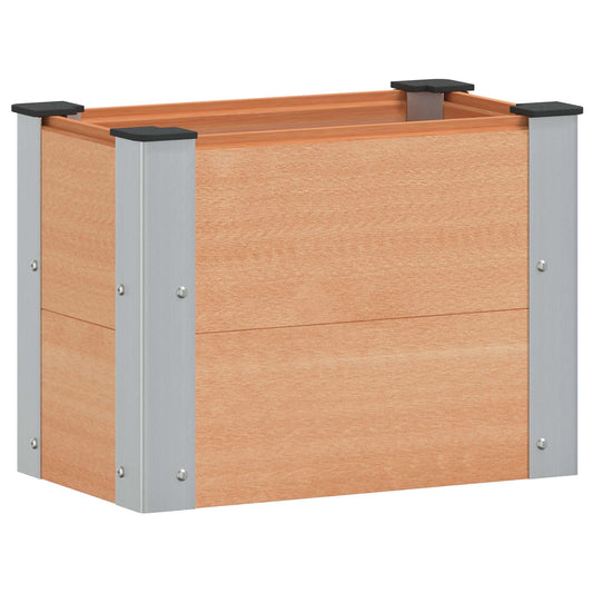 Letto rialzato da giardino Marrone 50 x 30 x 36 cm | homemem39