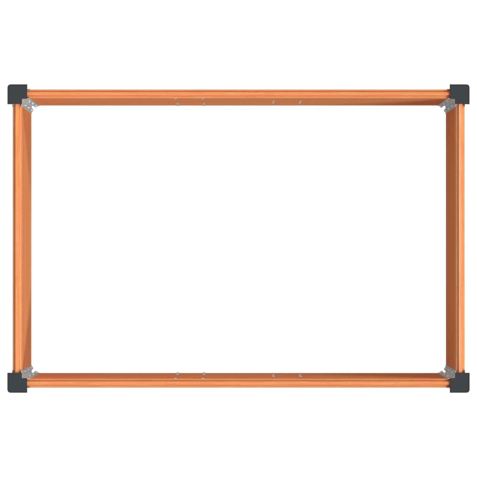 Letto rialzato da giardino Marrone 50 x 30 x 36 cm | homemem39