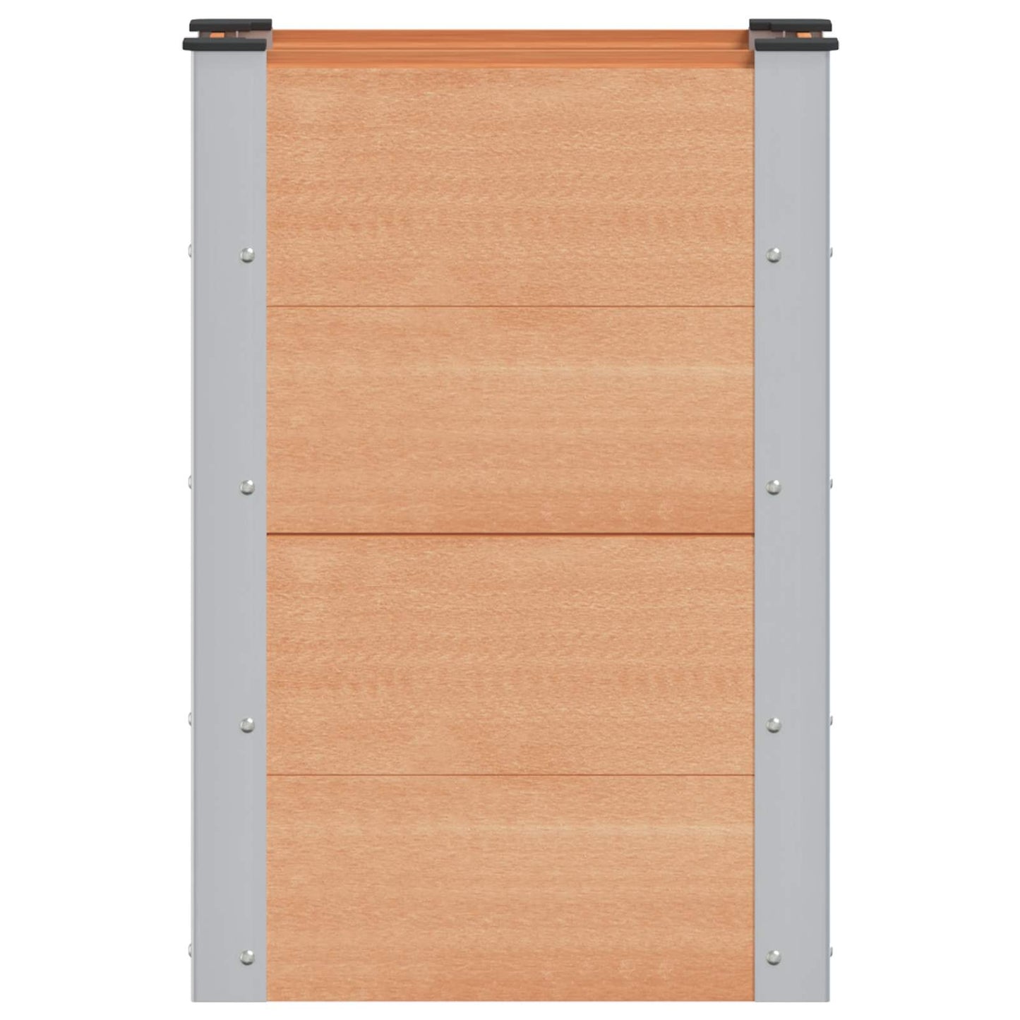Letto rialzato da giardino Marrone 50 x 30 x 72 cm | homemem39