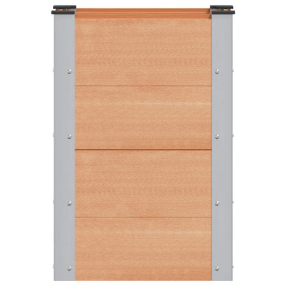 Letto rialzato da giardino Marrone 50 x 30 x 72 cm | homemem39