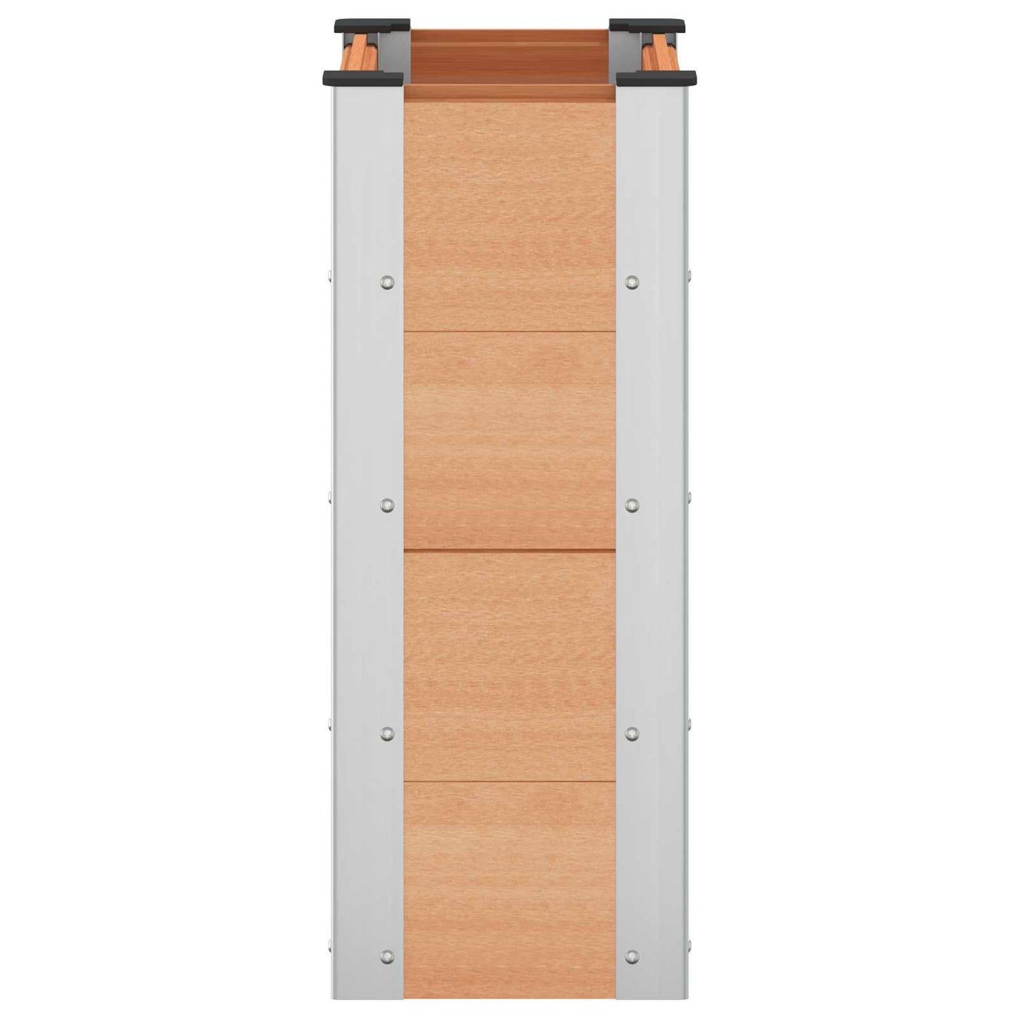 Letto rialzato da giardino Marrone 50 x 30 x 72 cm | homemem39