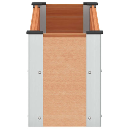 Letto rialzato da giardino Marrone 100 x 30 x 36 cm