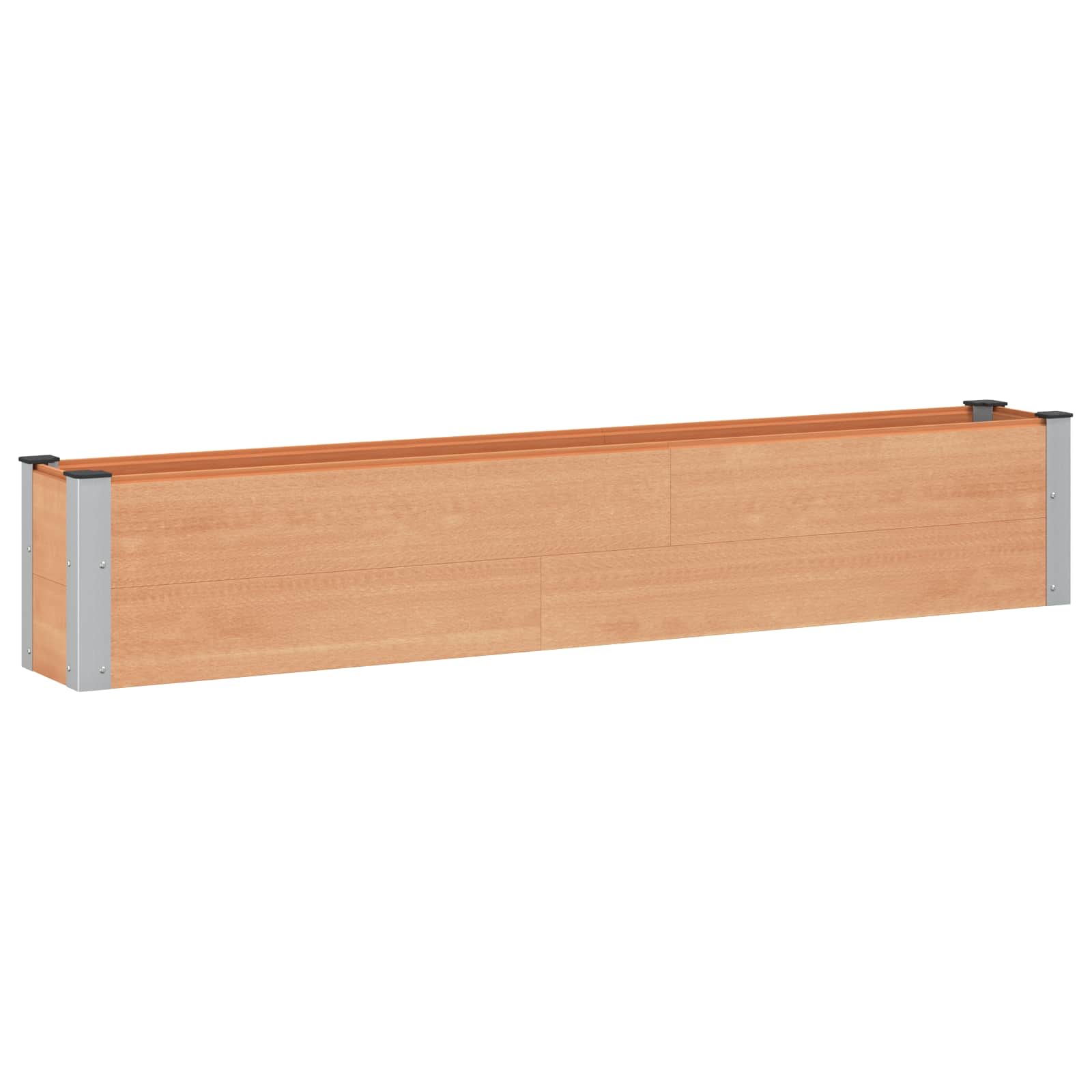 Letto rialzato da giardino Marrone 200 x 30 x 36 cm | homemem39