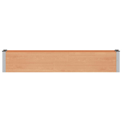 Letto rialzato da giardino Marrone 200 x 30 x 36 cm | homemem39