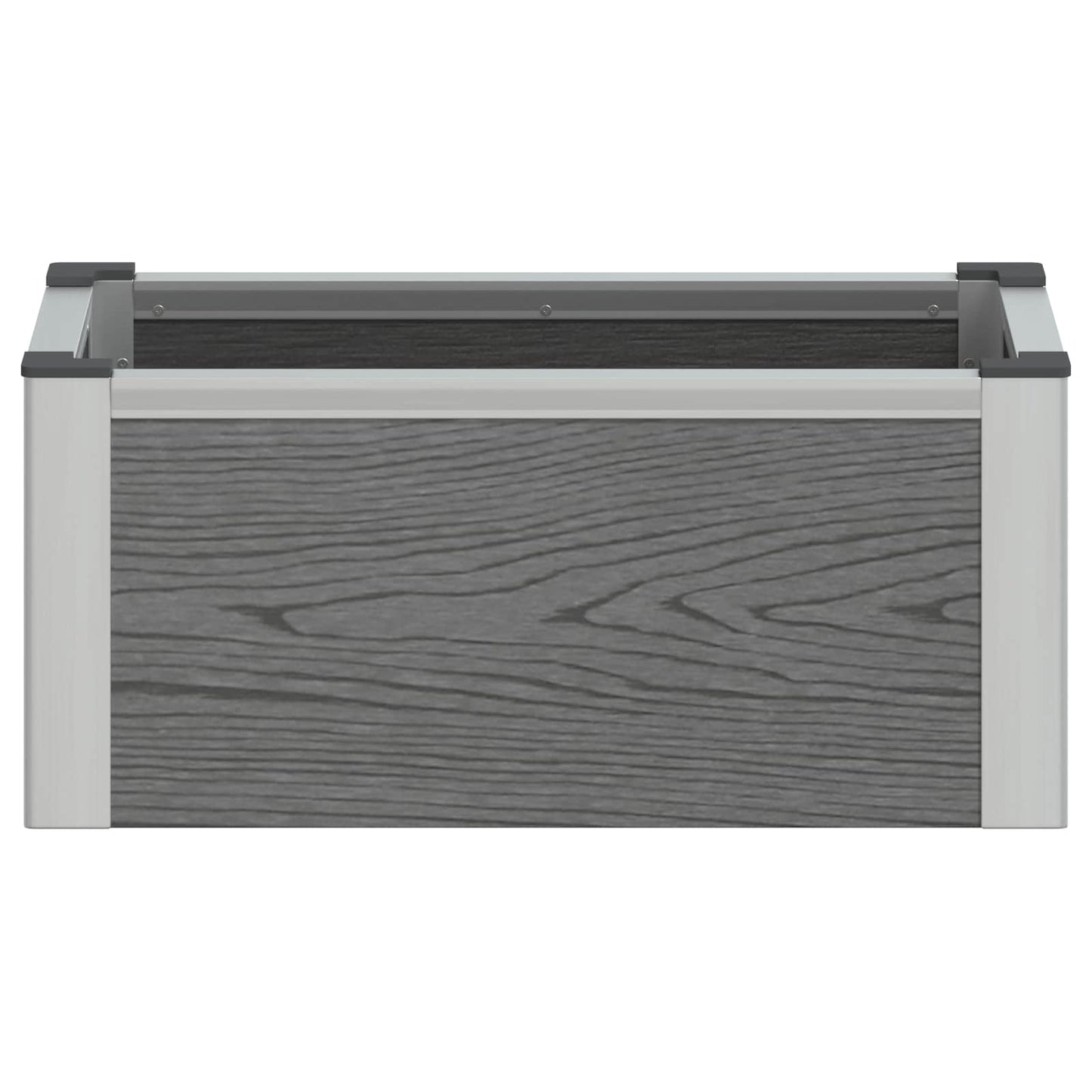 Letto rialzato da giardino Grigio 50 x 30 x 22 cm | homemem39
