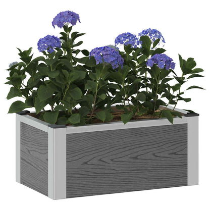 Letto rialzato da giardino Grigio 50 x 30 x 22 cm | homemem39