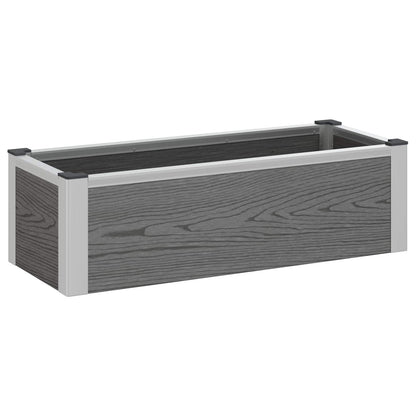 Letto rialzato da giardino Grigio 75 x 30 x 22 cm | homemem39