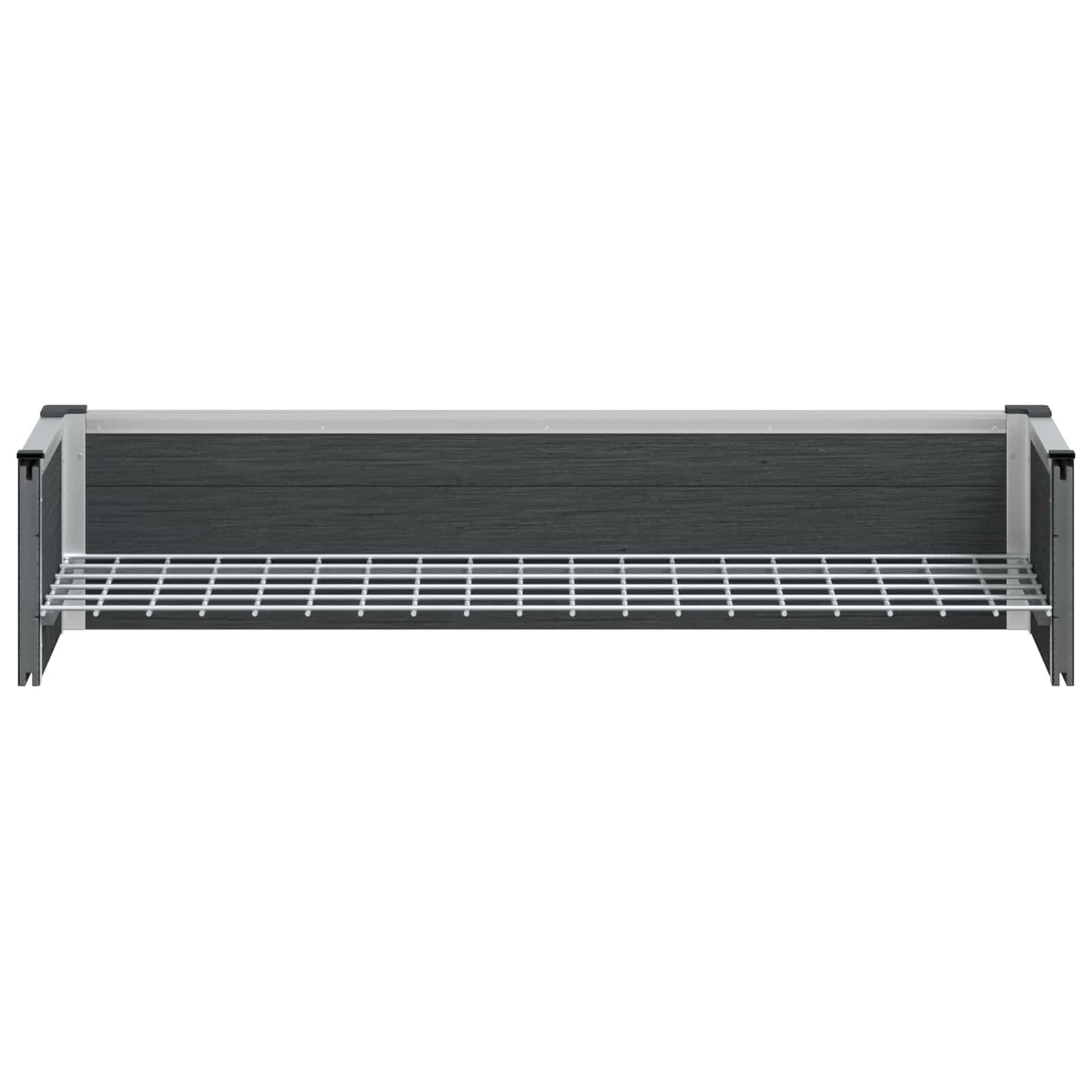 Letto rialzato da giardino Grigio 100 x 30 x 22 cm | homemem39