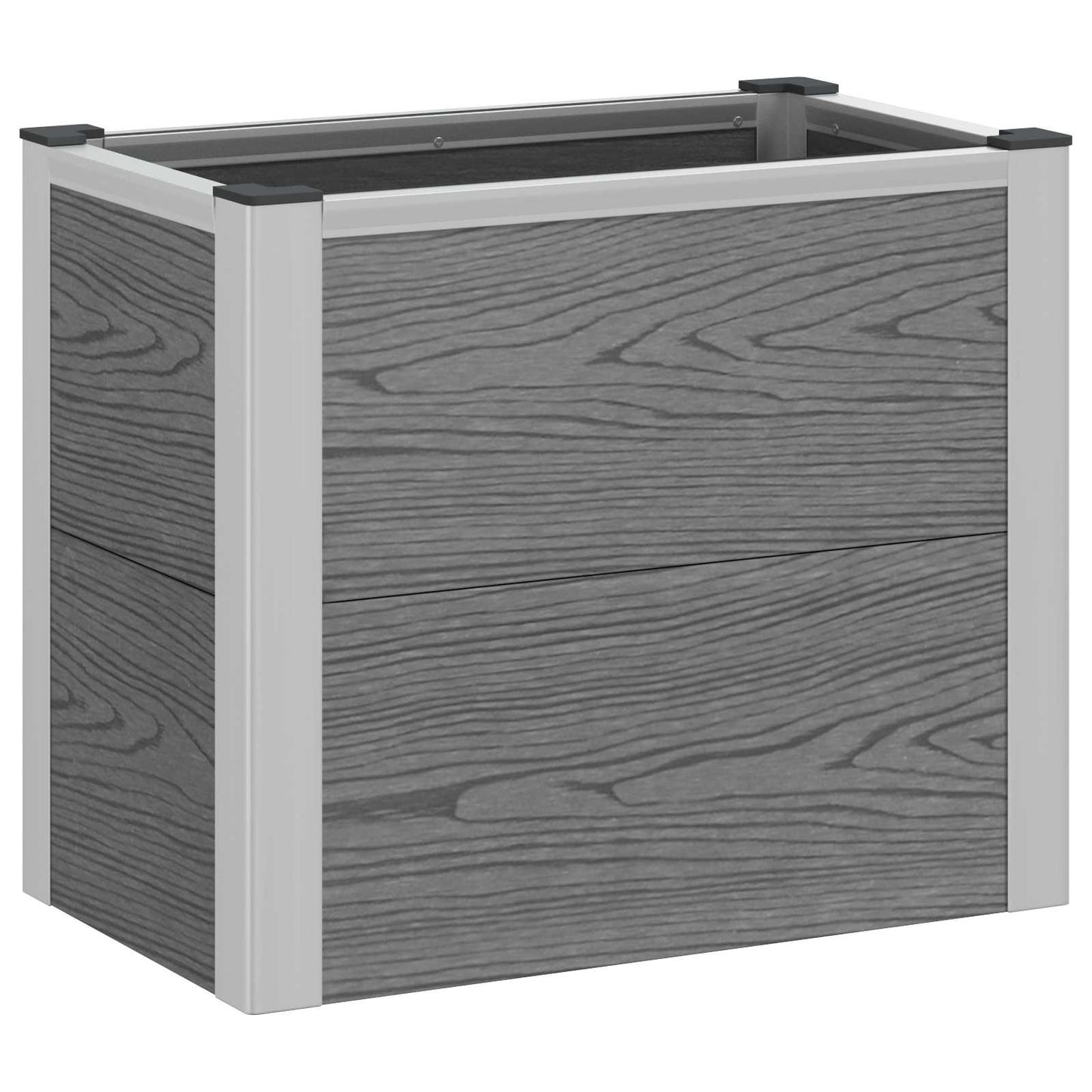 Letto rialzato da giardino Grigio 50 x 30 x 22 cm | homemem39