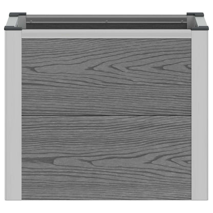 Letto rialzato da giardino Grigio 50 x 30 x 22 cm | homemem39