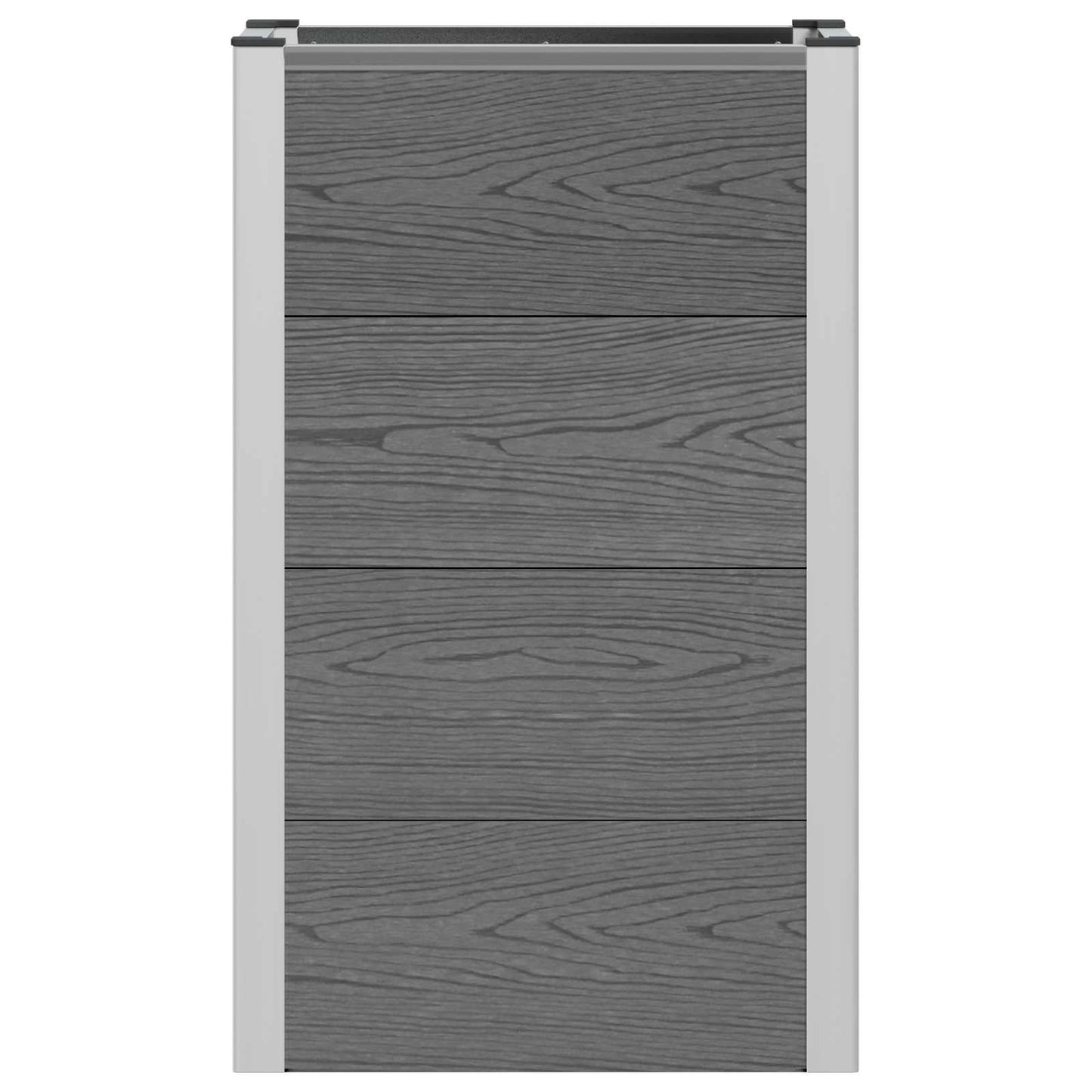 Letto rialzato da giardino Grigio 50 x 30 x 22 cm | homemem39