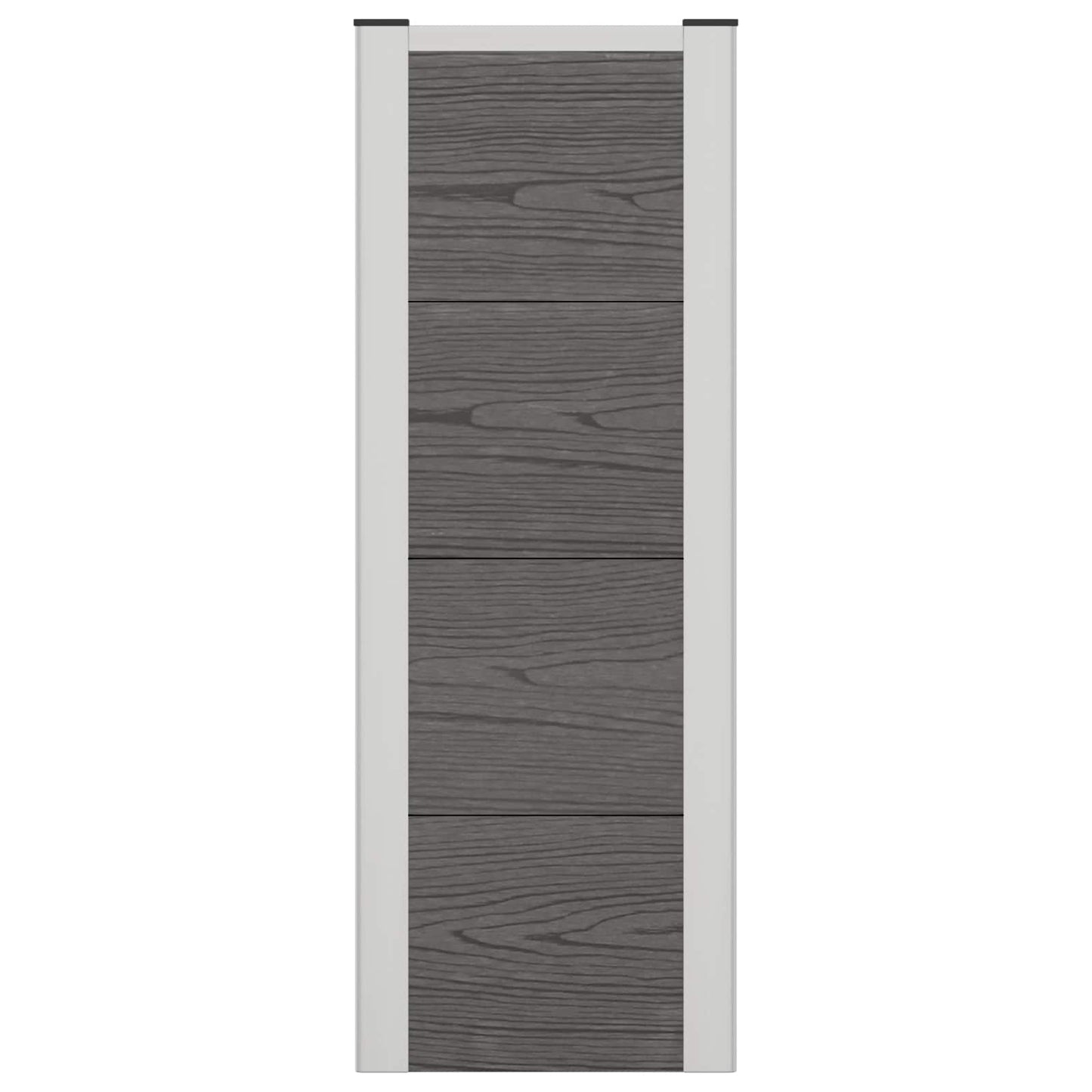 Letto rialzato da giardino Grigio 75 x 30 x 22 cm | homemem39