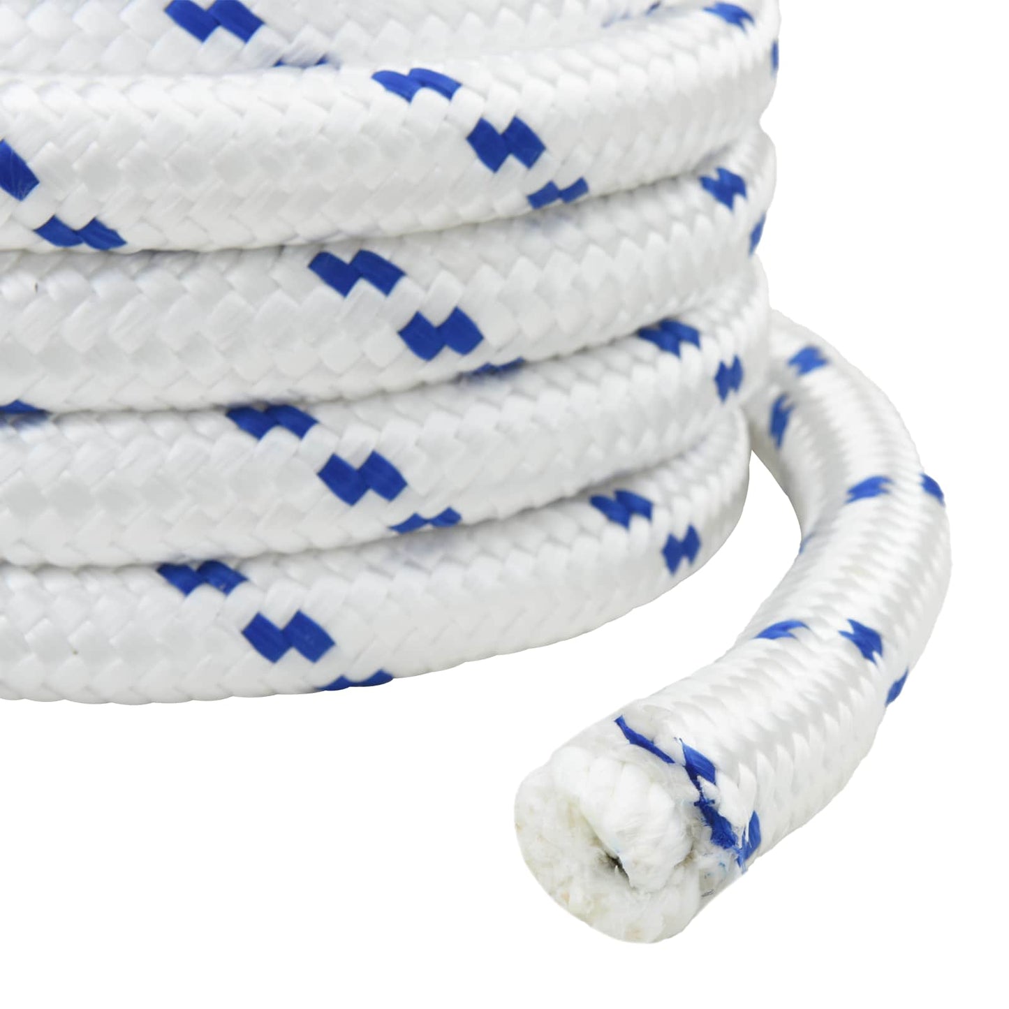Corda da Barca 10 m 5 Bianco e Blu PP | homemem39