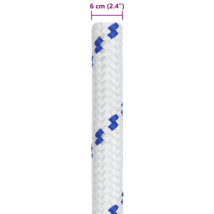 Corda da Barca 10 m 6 Bianco e Blu PP | homemem39