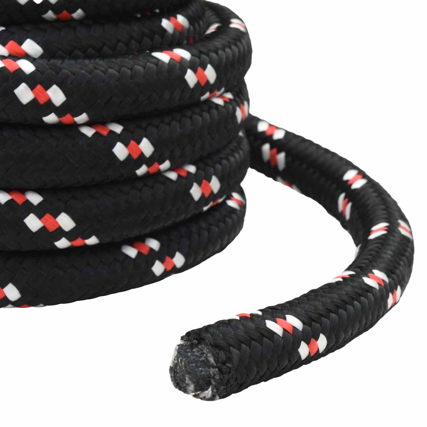 Corda da Barca 5 m 3 Nero e Rosso PP | homemem39