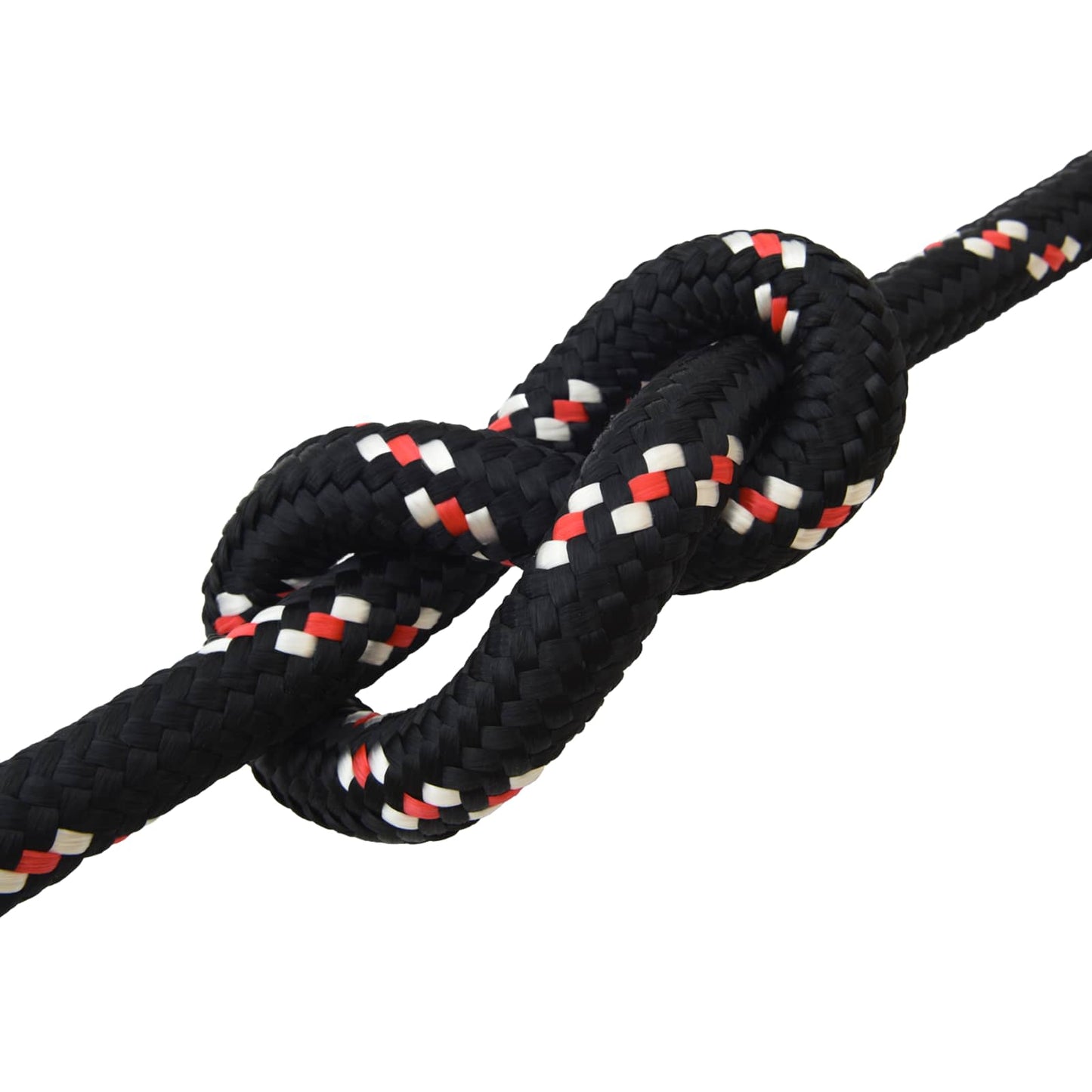 Corda da Barca 25 m 5 Nero e Rosso PP | homemem39