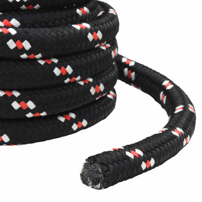Corda da Barca 10 m 6 Nero e Rosso PP | homemem39