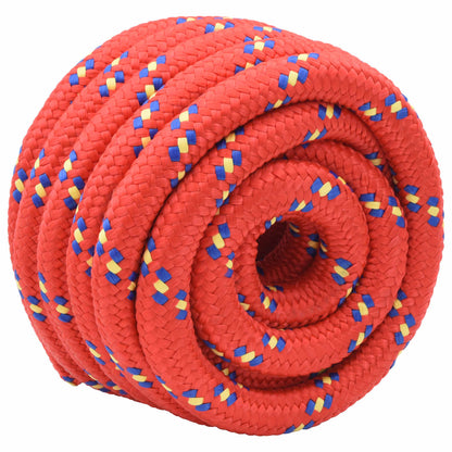 Corda da Barca 25 m 3 Rosso PP