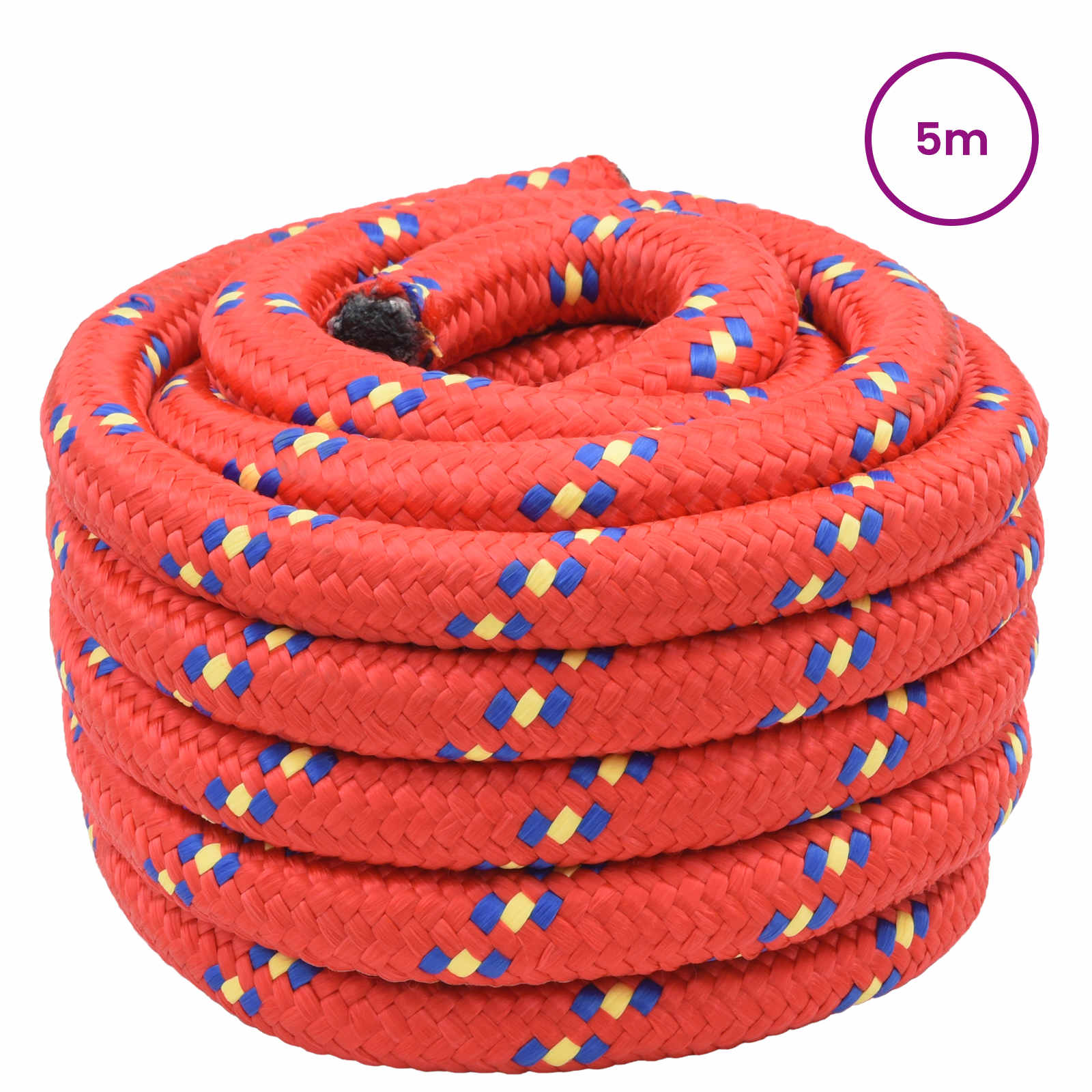 Corda da Barca 5 m 5 Rosso PP | homemem39