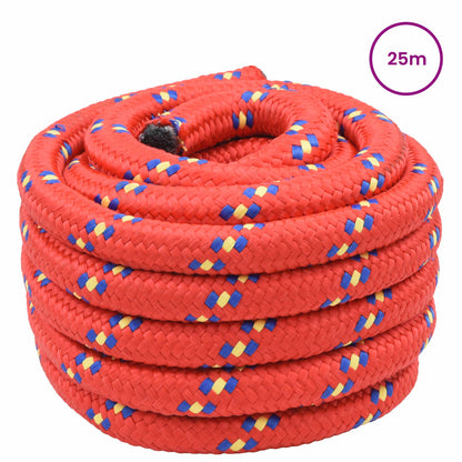 Corda da Barca 25 m 5 Rosso PP