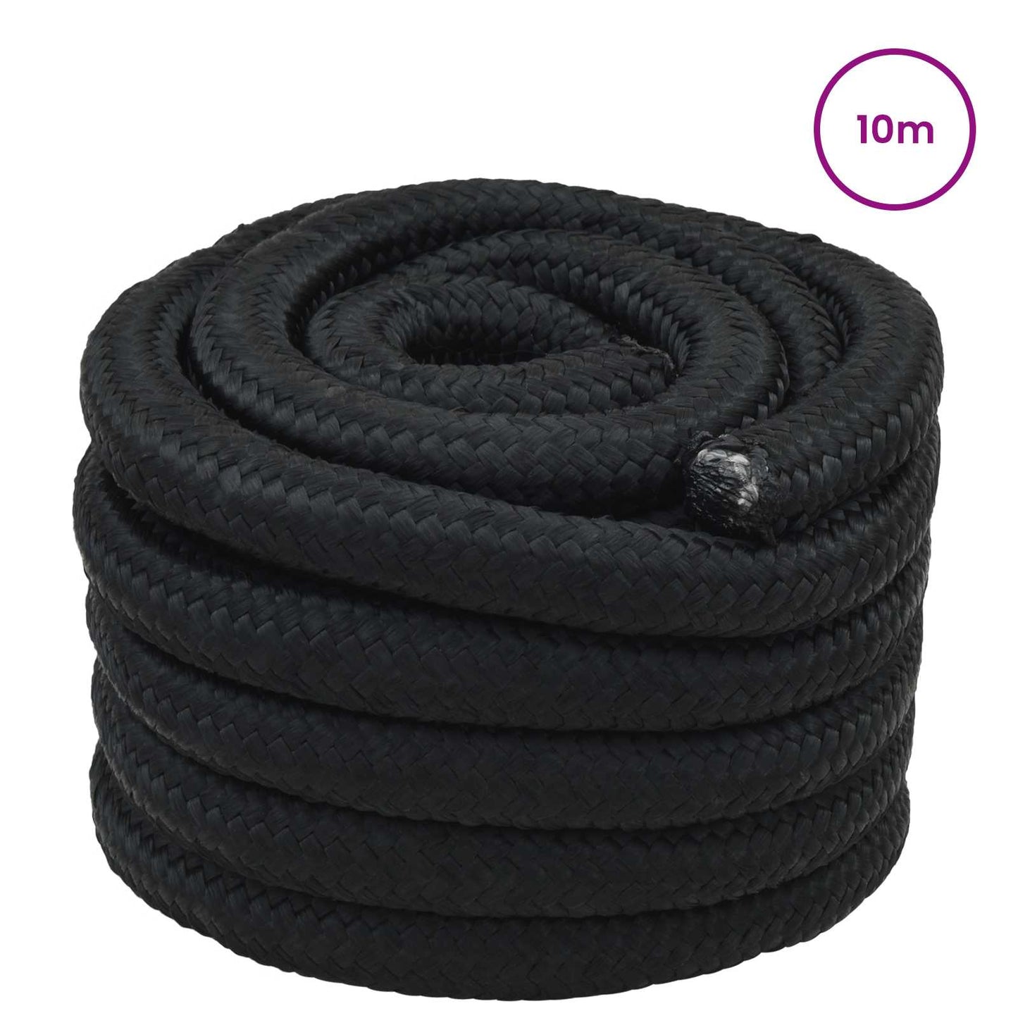 Corda da Barca 10 m 4 Nero PP | homemem39