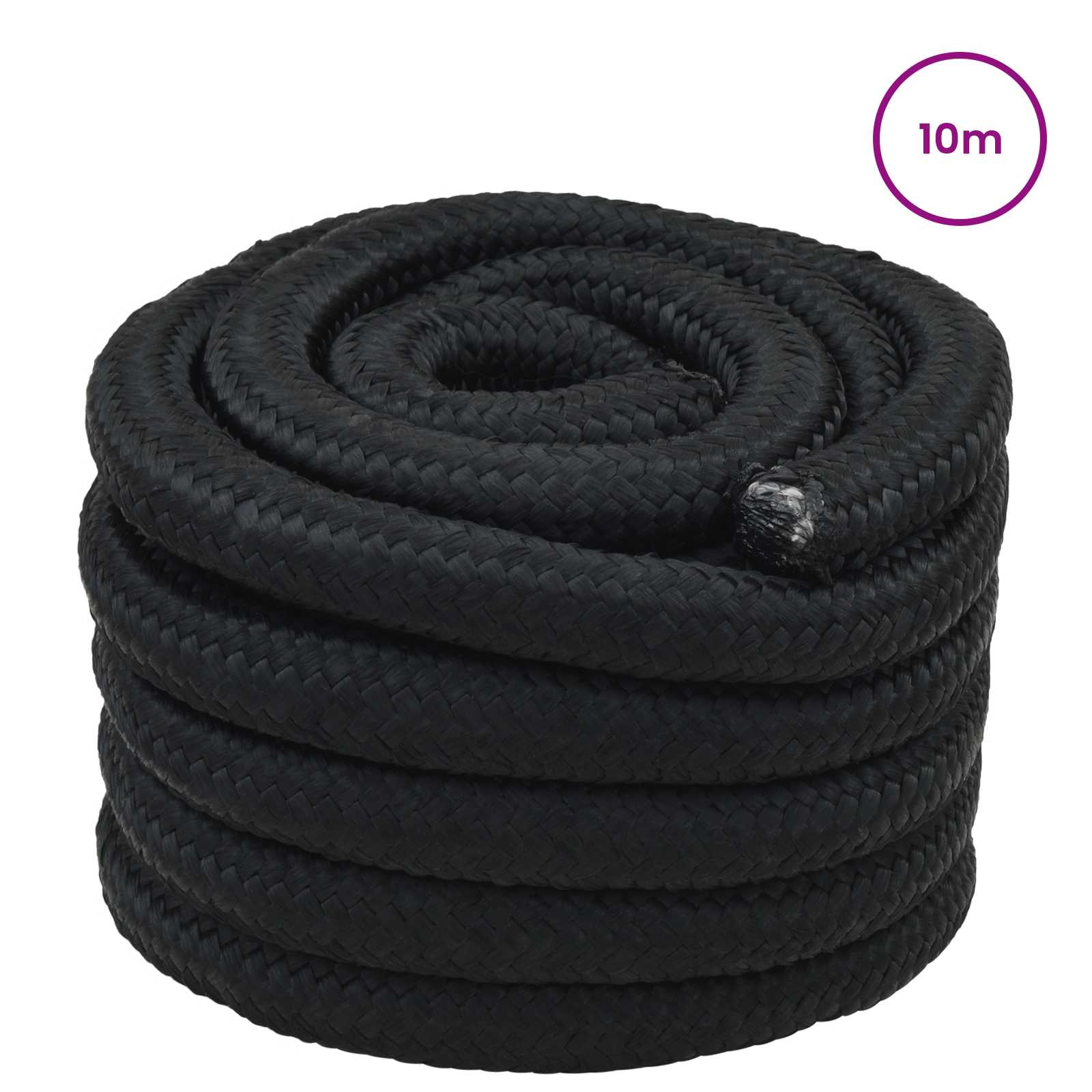Corda da Barca 10 m 4 Nero PP | homemem39