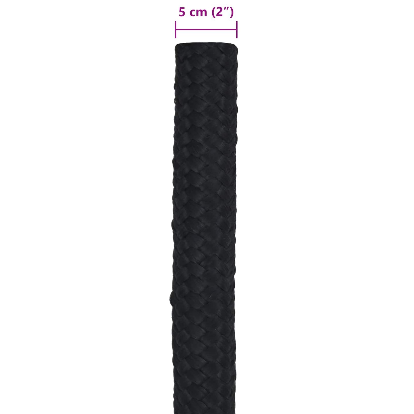 Corda da Barca 5 m 5 Nero PP | homemem39
