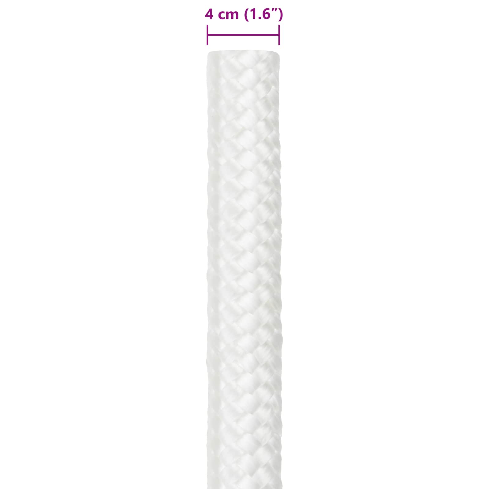 Corda da Barca 10 m 4 Bianco PP | homemem39