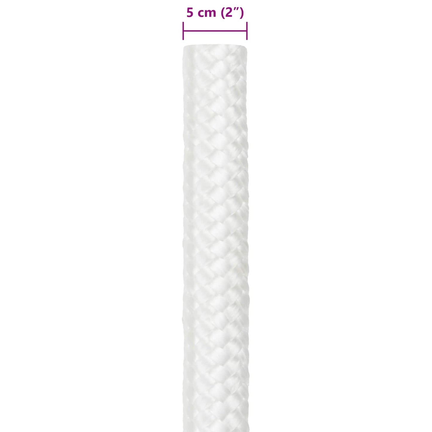 Corda da Barca 5 m 5 Bianco PP | homemem39
