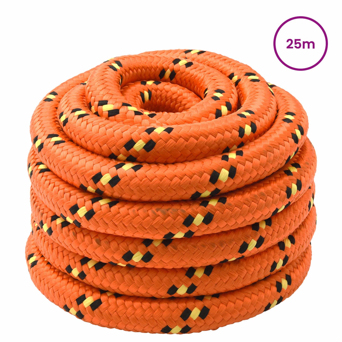 Corda da Barca 25 m 5 Arancione PP | homemem39