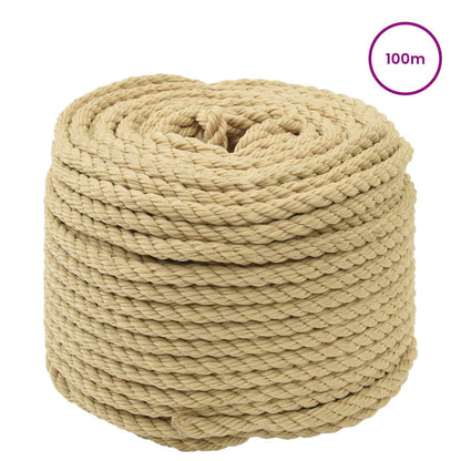 Corda da Barca 100 m 0.8 Naturale PP | homemem39