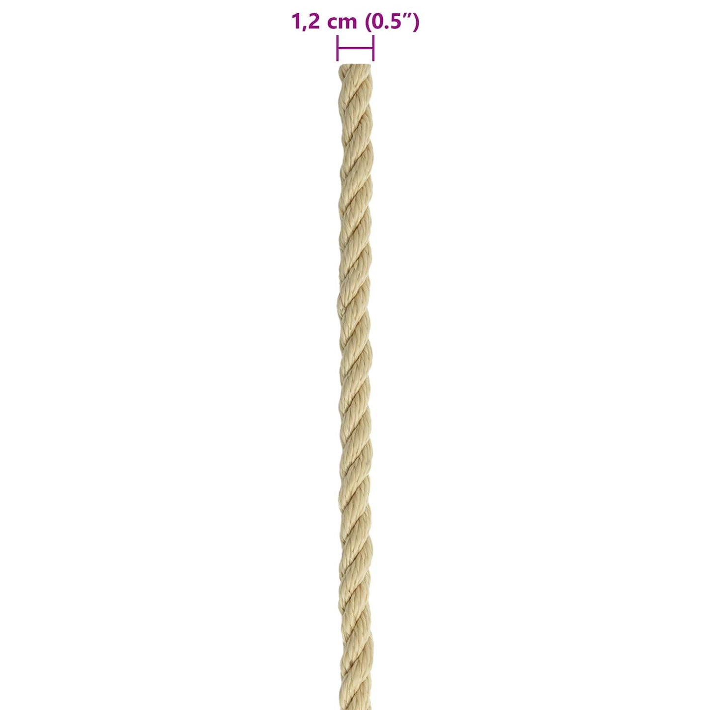 Corda da Barca 250 m 1.2 Naturale PP | homemem39