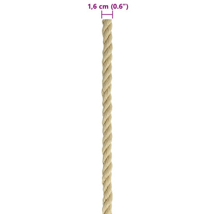 Corda da Barca 25 m 1.6 Naturale PP | homemem39
