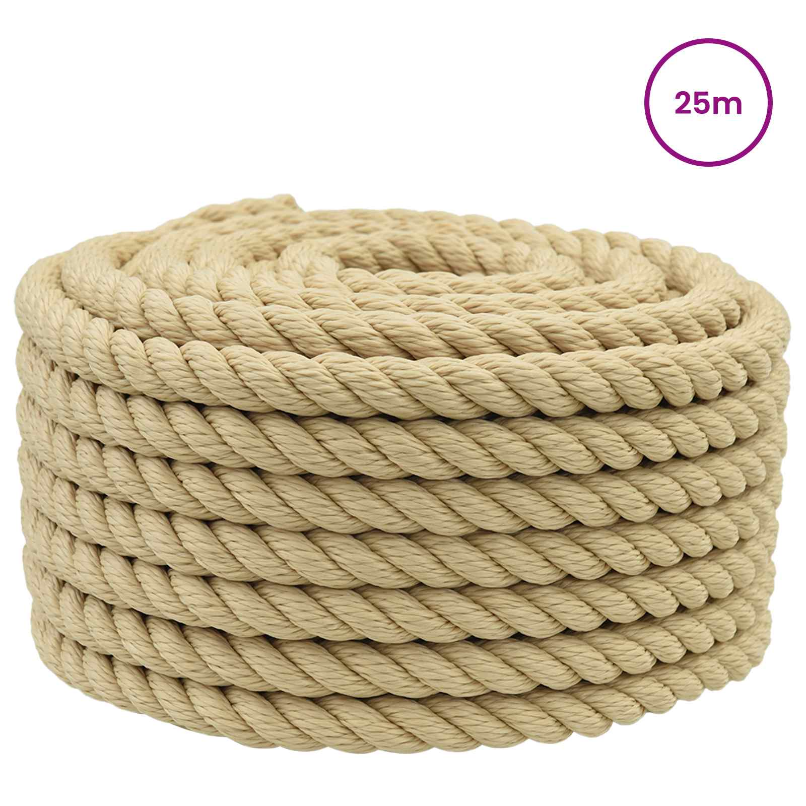 Corda da Barca 25 m 1.8 Naturale PP | homemem39